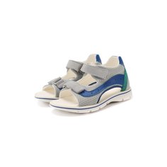 Сандалии из текстиля и кожи Walkey