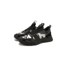 Комбинированные кроссовки Valentino Garavani Rockrunner Plus Valentino