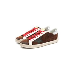 Замшевые кеды Superstar Golden Goose Deluxe Brand
