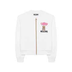 Хлопковый бомбер Moschino