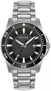 Японские наручные мужские часы Bulova 98B328. Коллекция Marine Star