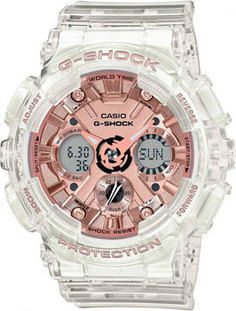 Японские наручные женские часы Casio GMA-S120SR-7AER. Коллекция G-Shock