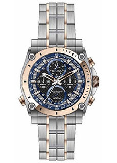 Японские наручные мужские часы Bulova 98B317. Коллекция Precisionist