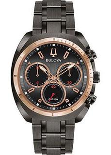 Японские наручные мужские часы Bulova 98A158. Коллекция CURV