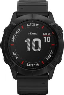 Спортивные часы Garmin fenix 6XProBlack w/Black BandGPS WatchEMEA (010-02157-01)