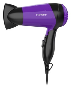 Фен Starwind SHP6102 (черный, фиолетовый)