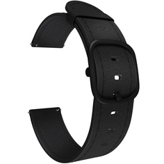 Ремешок для умных часов Lyambda Minkar 22 мм, черный (DSP-03-22)