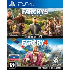 Far Cry 4 и Far Cry 5 PS4 PS4, русская версия Sony