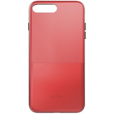 Чехол для смартфона Dotfes G02 Carbon Fiber Card Case для iPhone 7/8 red