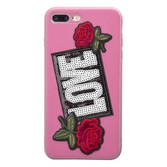 Чехол для смартфона SBS Ladies Love Patch для Apple iPhone 8 Plus/7 Plus, розовый