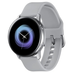 Смарт-часы Samsung Galaxy Watch Active Серебристый лед (SM-R500NZSASER)