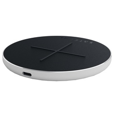 Беспроводное зарядное устройство Satechi Type-C PD & QC Wireless Charger, серебряный