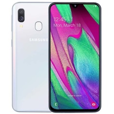 Смартфон Samsung Galaxy A40 (2019) белый