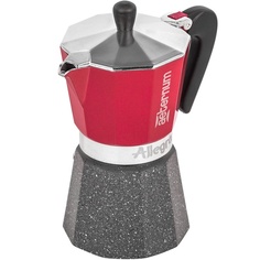 Гейзерная кофеварка Bialetti Allegra Petra Rouge R