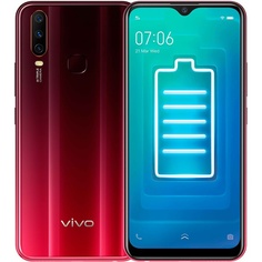 Смартфон vivo Y12 64 ГБ красный бургунди