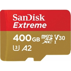 Карта памяти SanDisk MicroSDXC Extreme 400GB UHS-I U6 (SDSQXA1-400G-GN6MA )