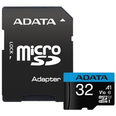 Карта памяти ADATA MicroSD 32GB Class 10 (AUSDH32GUICL10A1-RA1)