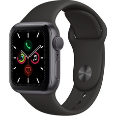 Смарт-часы Apple Watch Series 5 40 мм серый космос, спортивный ремешок