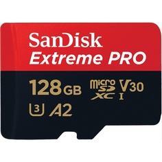 Карта памяти SanDisk MicroSDXC Extreme Pro 128GB Class 10 (UHS SDSQXCY-128G-GN6MA)