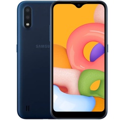 Смартфон Samsung Galaxy A01 16 ГБ синий