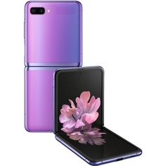 Смартфон Samsung Galaxy Z Flip 256 ГБ сияющий аметист