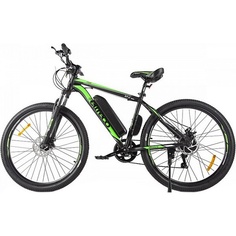Электровелосипед Eltreco XT 600, черно-зеленый-2130