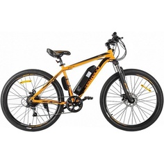 Электровелосипед Eltreco XT 600, оранжево-черный-2127