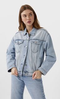 Джинсовая куртка Stradivarius