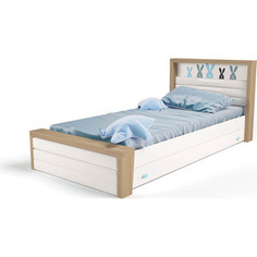 Кровать ABC-KING №3 Mix №3 голубой 190х120