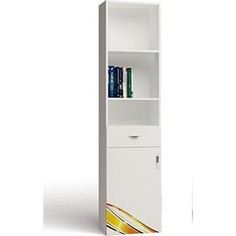 Стеллаж ABC-KING Champion белый левый узкий