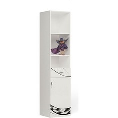 Стеллаж ABC-KING Formula правый белый узкий