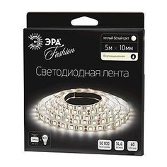 Светодиодная влагозащищенная лента ЭРА LS5050-60LED-IP65-WW-5m ERA