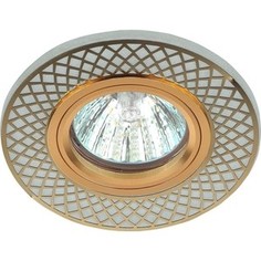 Точечный светильник ЭРА DK LD42 WH/GD ERA