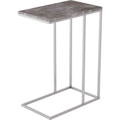 Стол придиванный Мебелик Агами серый мрамор Калифорния мебель