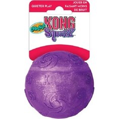 Игрушка KONG Squeezz Crackle Ball Large Мячик хрустящий большой 7см для собак