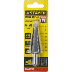 Сверло по металлу Stayer Master по сталям и цветным металлам (29660-6-20-8)