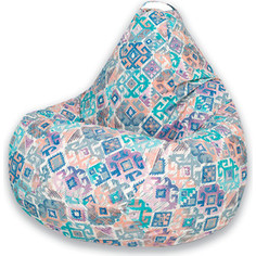 Кресло-мешок DreamBag Ясмин голубое 2XL 135x95