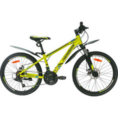 Велосипед Nameless 24 J4100D, желтый/синий, 13 (2020)