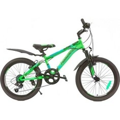Велосипед Nameless 20 S2000, зеленый/голубой (2019)