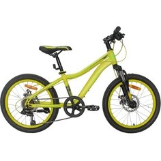 Велосипед Nameless 20 S2200D, желтый/зеленый, 12 (2020) универс. рама