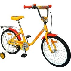 Велосипед Nameless 20 PLAY, желтый/оранжевый (2020)