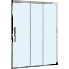 Душевая дверь WeltWasser WW600S3 R 100х185 правая, профиль хром, стекло прозрачное (10000002738)