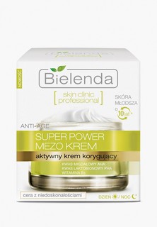 Крем для лица Bielenda SKIN CLINIC PROFESSIONAL, корректирующий ANTI-AGE дневной/ночной (Миндальная и Лактобионовая кислота), 50 мл