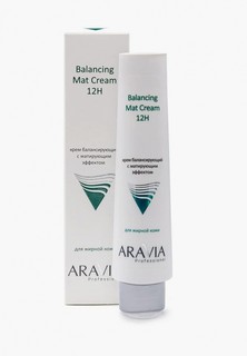 Крем для лица Aravia Professional балансирующий с матирующим эффектом Balancing Mat Cream 12H, 100 мл