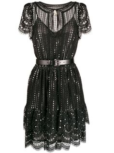 Michael Michael Kors кружевное платье с вышивкой