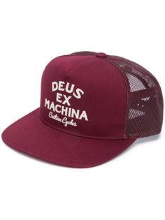 Deus Ex Machina кепка с вышитым логотипом