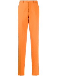 Jil Sander Pre-Owned строгие брюки 2000-х годов с геометричной строчкой