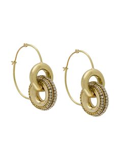 Ellery декорированные серьги-кольца Jacques