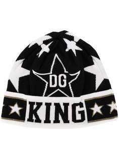 Dolce & Gabbana шапка бини DG Star King