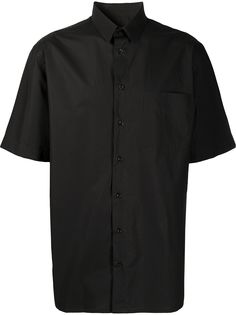 Raf Simons рубашка с короткими рукавами и логотипом